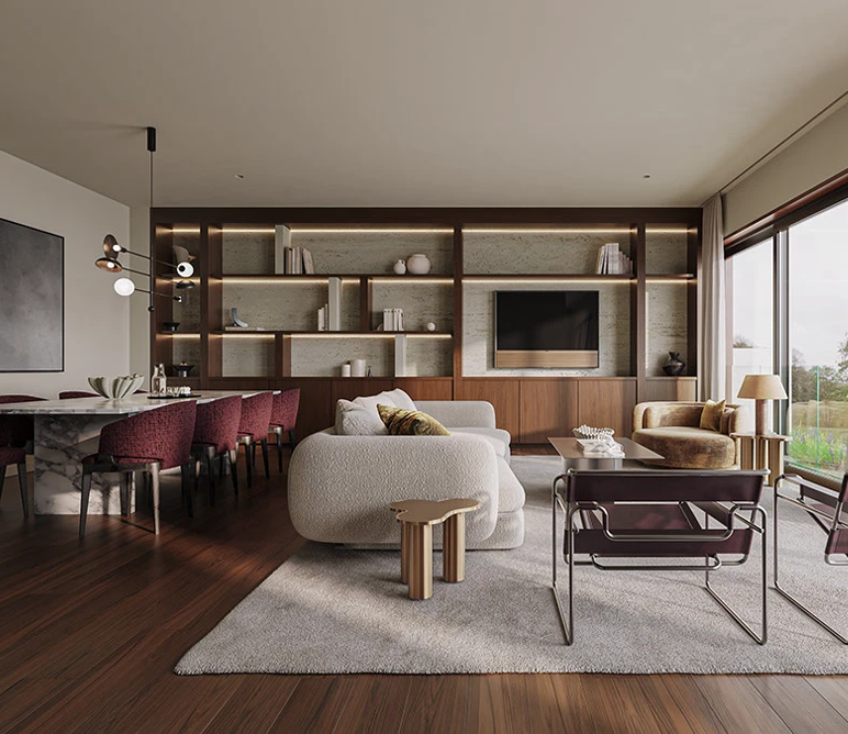 APVFIX – Cá tính hóa không gian sống với thiết kế căn hộ đẹp theo phong cách nội thất Bauhaus tại Saigon Skyview