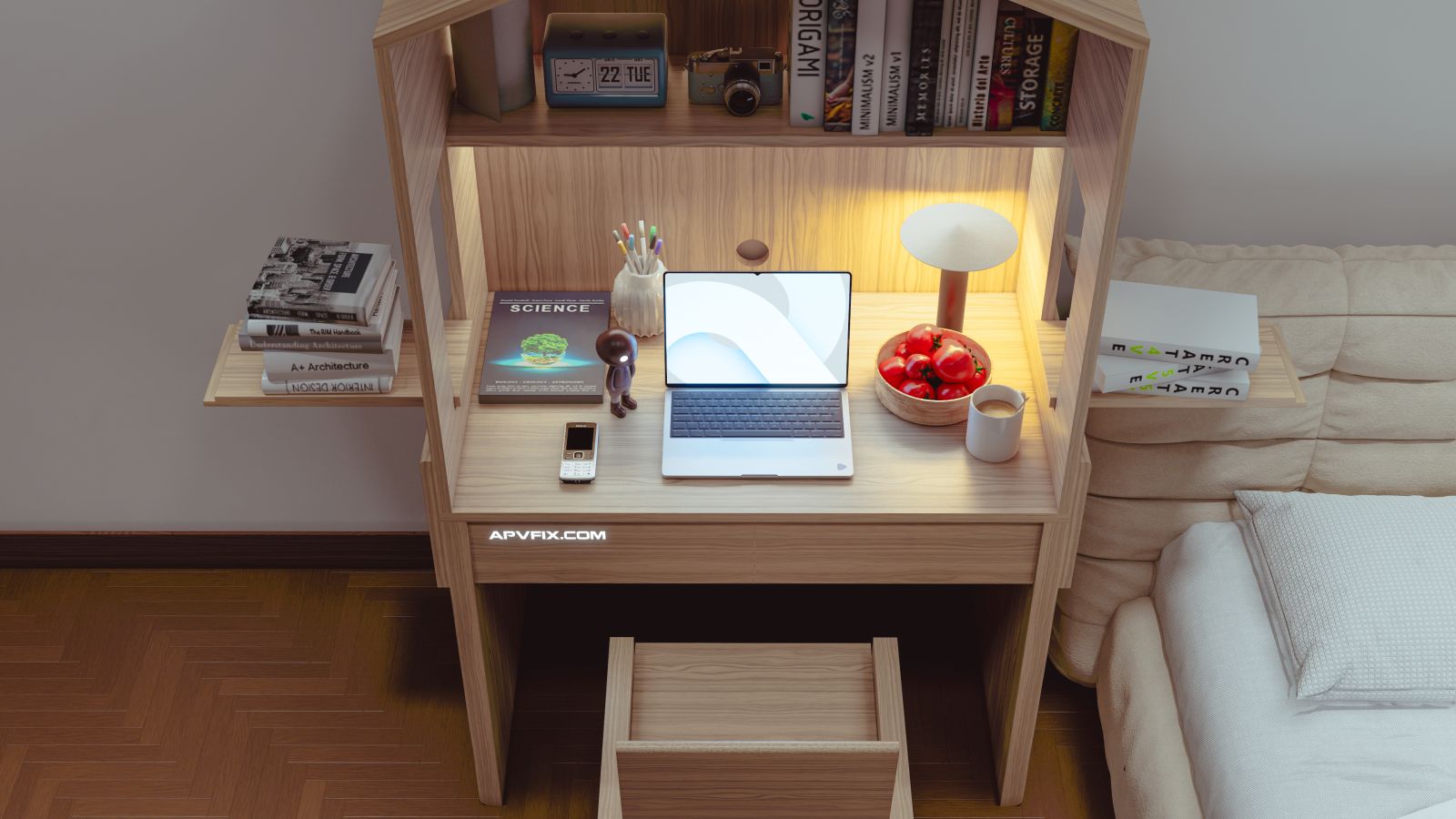  TỦ ĐA NĂNG MOBIDESK - 03