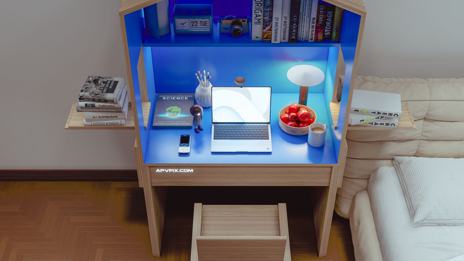  TỦ ĐA NĂNG MOBIDESK - 03