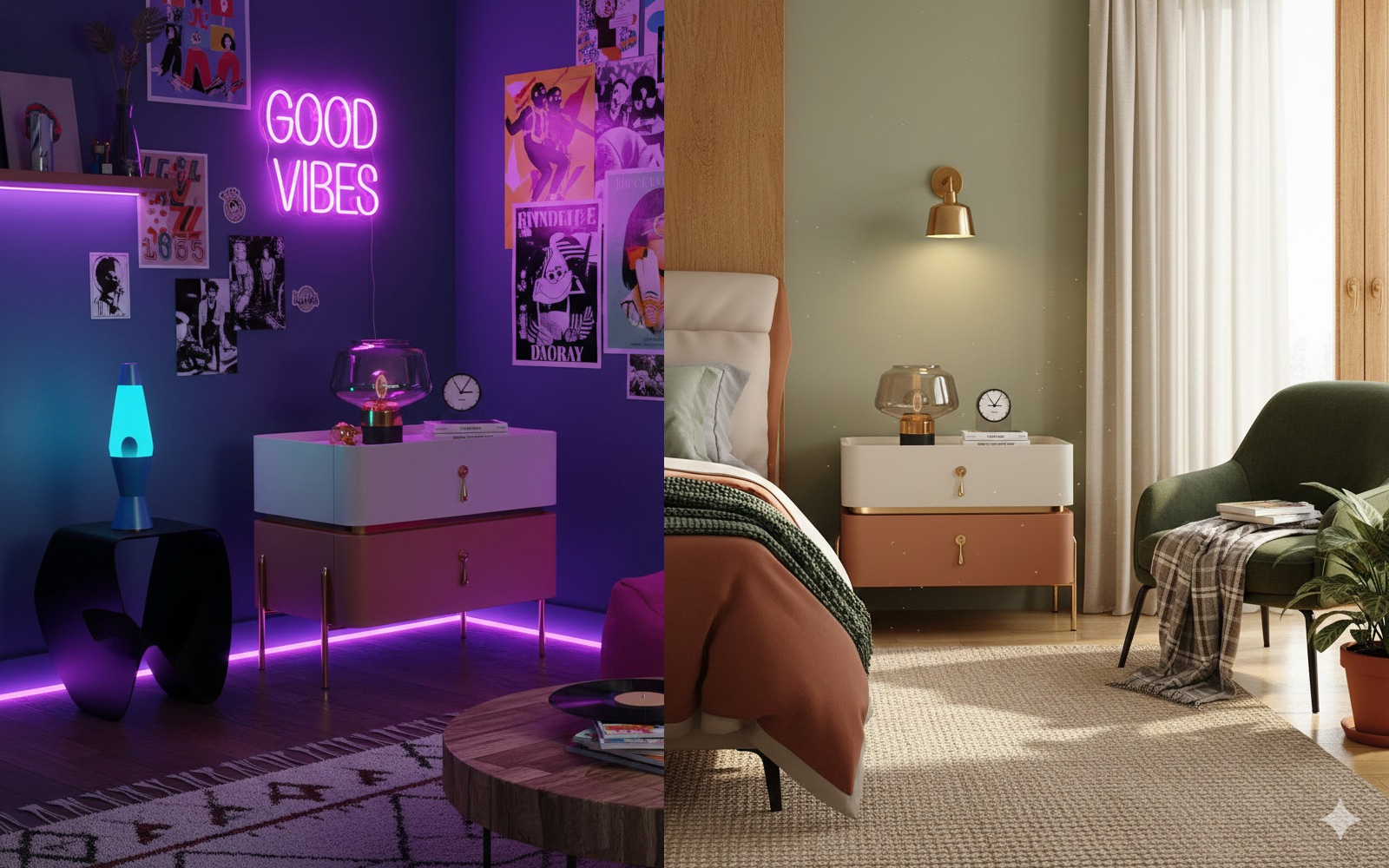 Tủ đầu giường đẹp