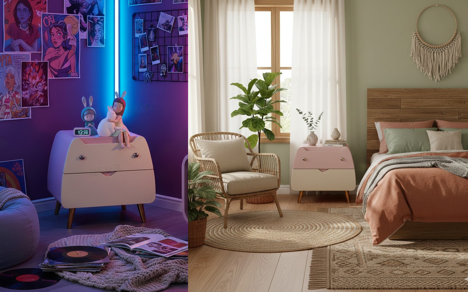 Tủ đầu giường đẹp