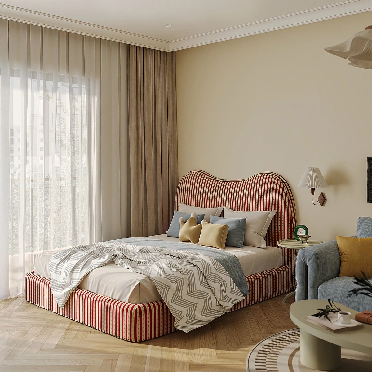 CĂN HỘ STUDIO CỦA CÔ GÁI ĐỘC THÂN NỔI BẬT VỚI SẮC VÀNG BƠ