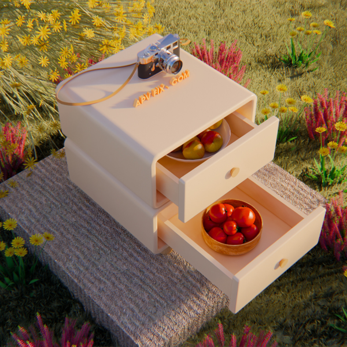 TỦ ĐẦU GIƯỜNG ĐA NĂNG-01