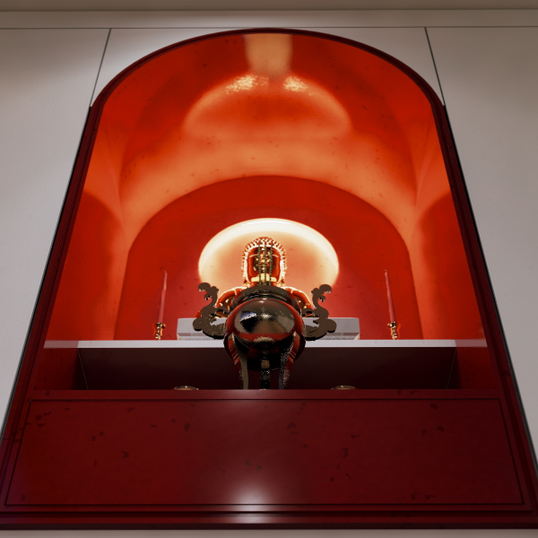 TỦ ĐA NĂNG KẾT HỢP BÀN THỜ - 01